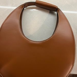 STAUD CAMEL LEATHER BAG